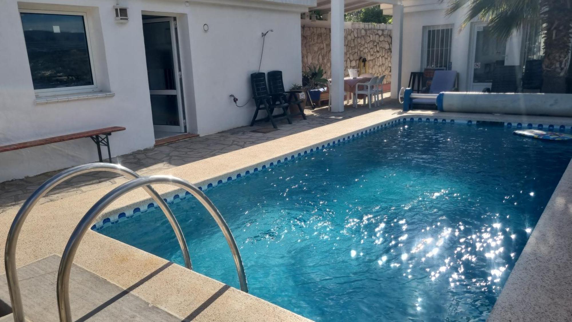 Haus Mit Pool Und Meerblick Altea Exterior foto