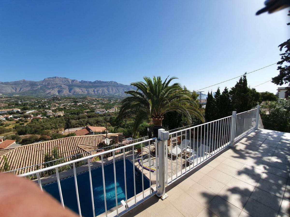 Haus Mit Pool Und Meerblick Altea Exterior foto