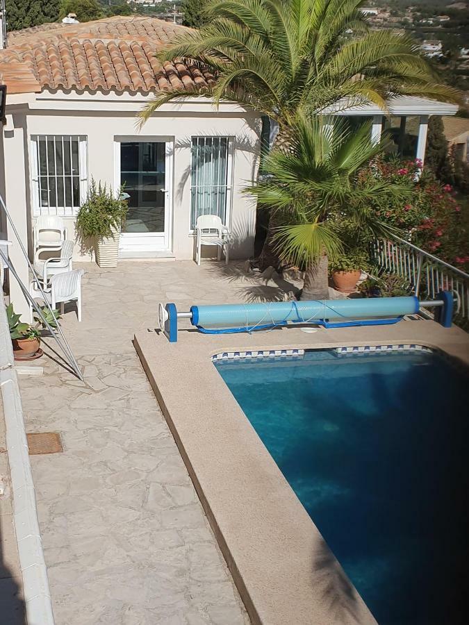 Haus Mit Pool Und Meerblick Altea Exterior foto